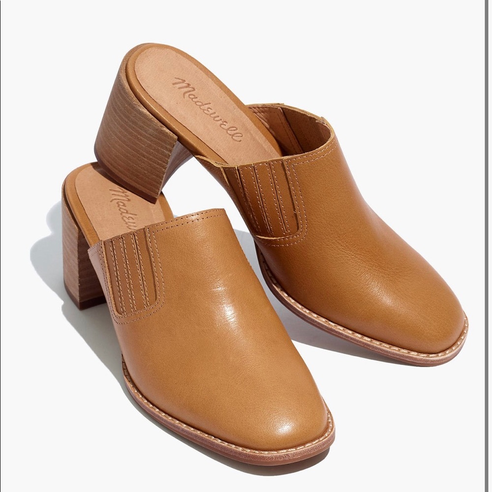 The Carey Mule in leather
